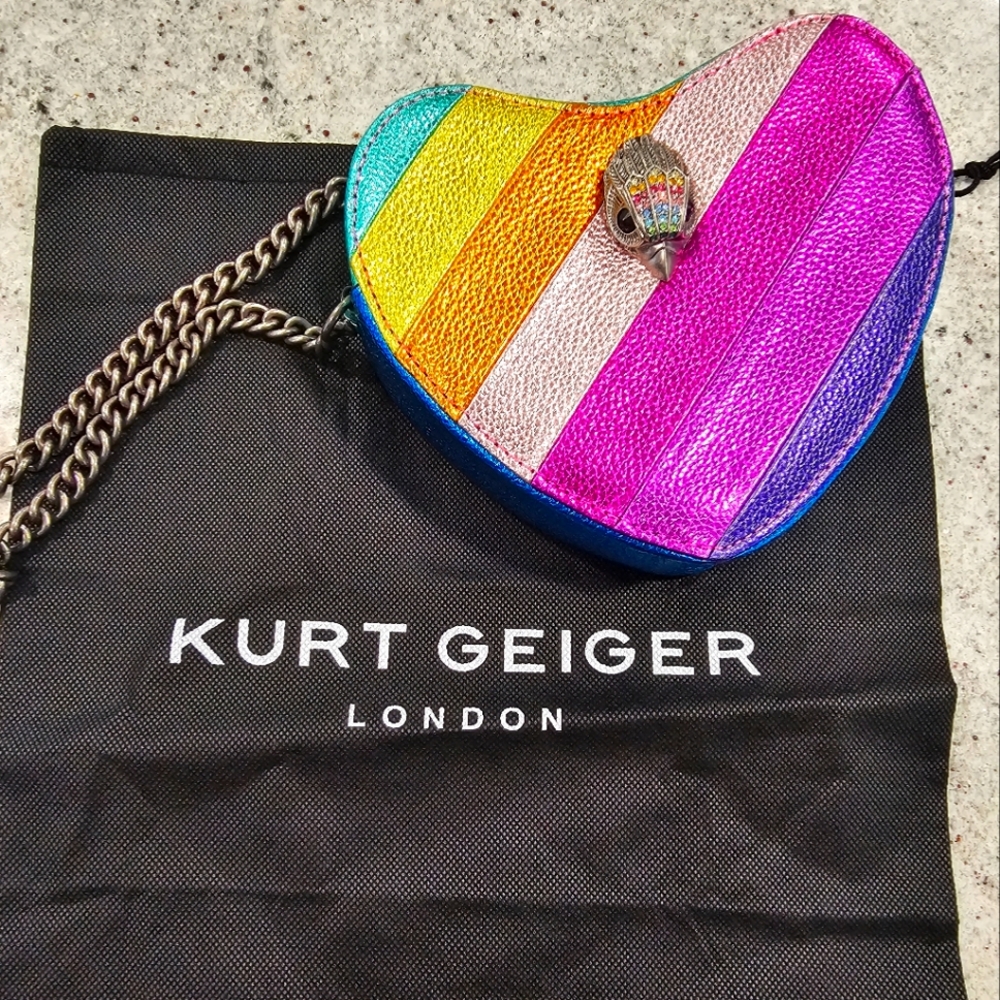 Kensington Rainbow Heart Crossbody Bag